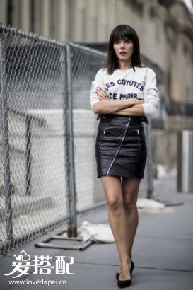 个子矮女生怎样穿搭半身裙,更可爱显高
